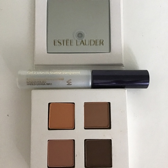 Estée Lauder Limited Edition Le Chic Neutral Eyeshadow quad + full size brow gel - Picture 6 of 6